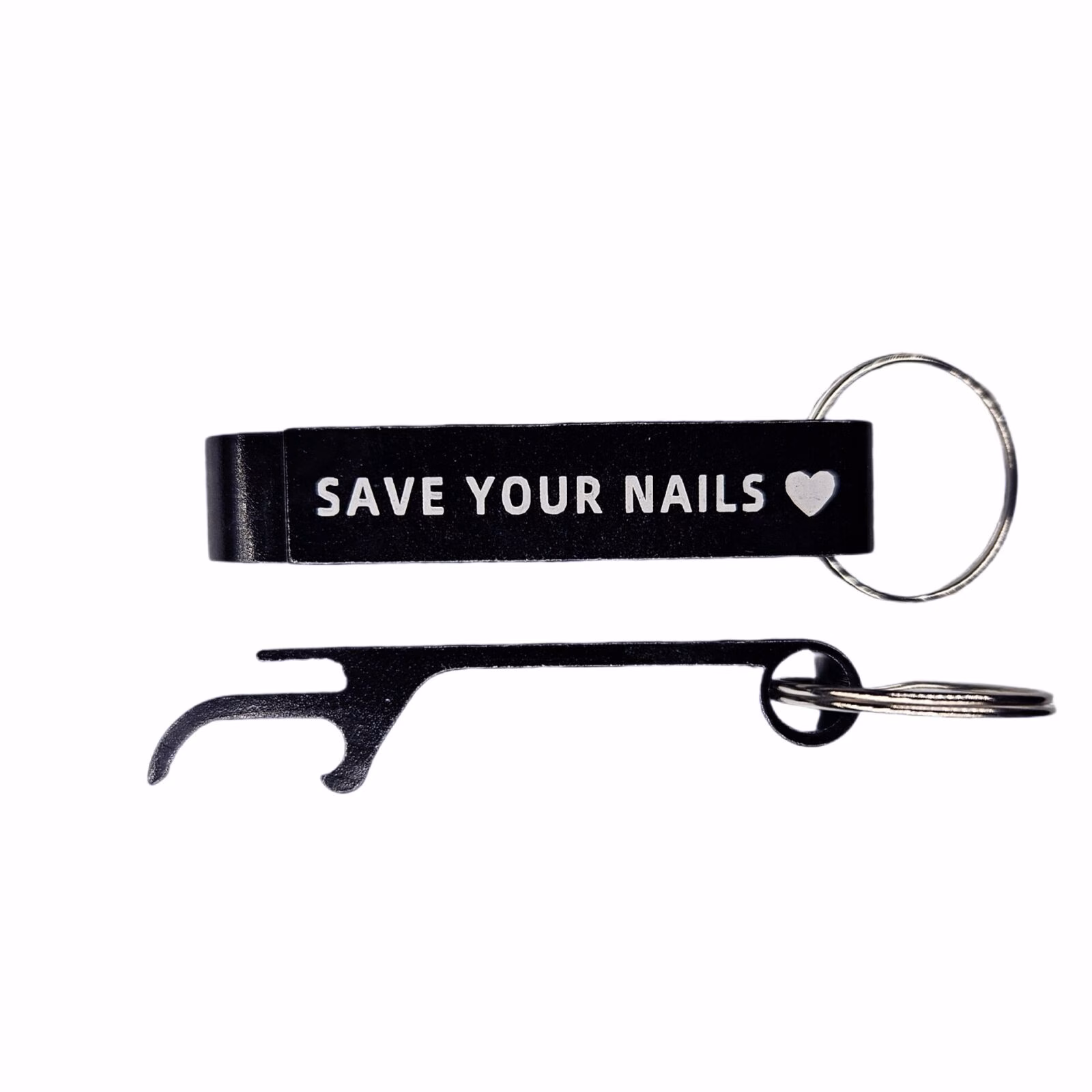 Sleutelhanger Zwart SAVE YOUR NAILS🖤 - Afbeelding 6