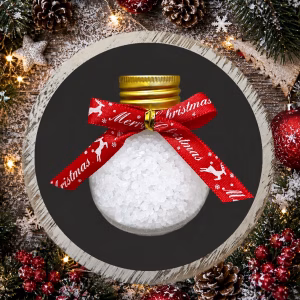Kerstbal Voetbadzout