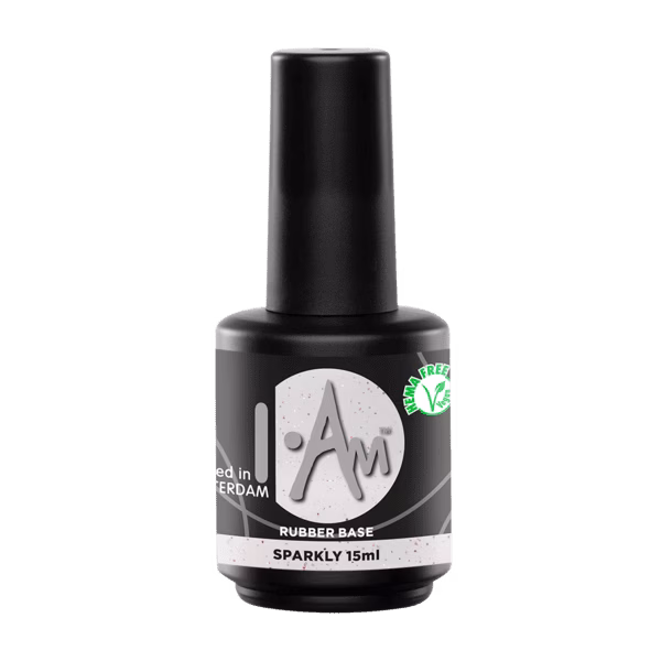 I.Am Rubber Base 15ml #Sparkly