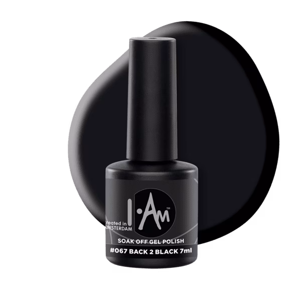 I.Am Gelpolish 7ml #067 Back 2 Black