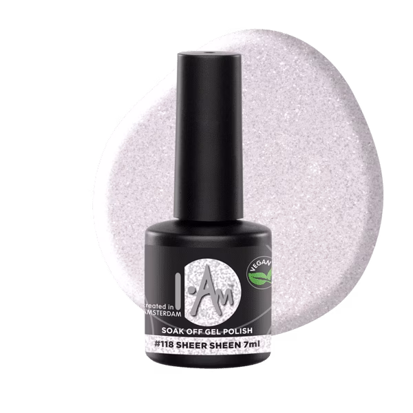 I.Am Gelpolish 7ml #118 Sheer Sheen