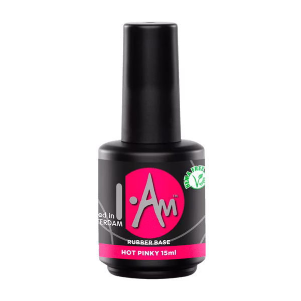 I.Am Rubber Base 15ml #Hot Pinky