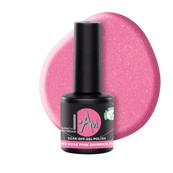 I.Am Gelpolish 7ml #149 Rose Pink Shimmer