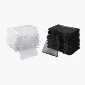 Organzazakje zwart of wit