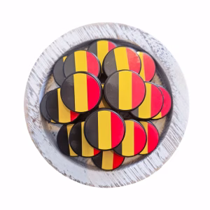Wensblikje - Belgische vlag - Zwart