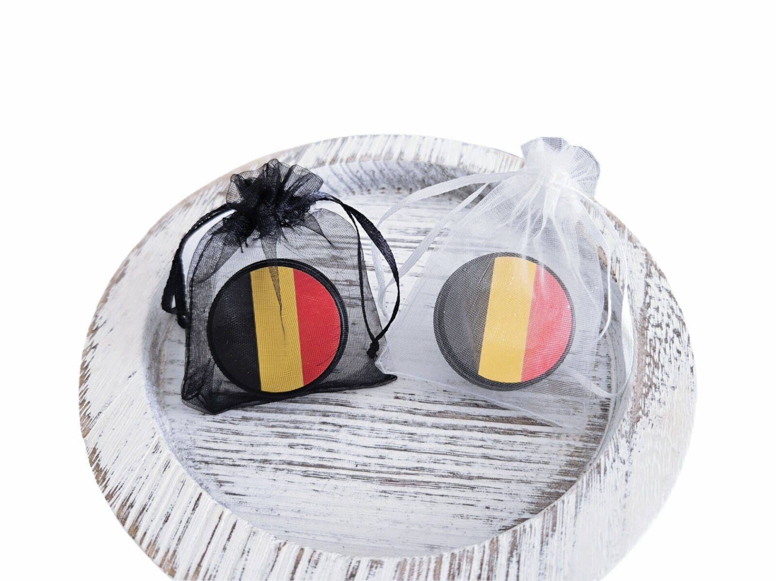 Wensblikje - Belgische vlag - Zwart