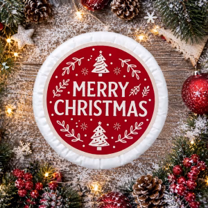 Wenszeepje - Merry Christmas - Rood