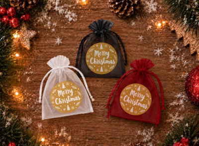 Wensblikje - Merry Christmas - Wit